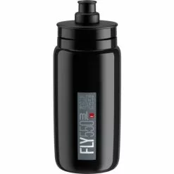 ELITE Trinkflasche FLY Schwarz Graues Logo 550ml