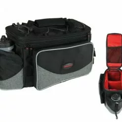 Titelseite 29 Haberland Gepäckträgertasche Flexibag Top UniKlip Schwarz/grau