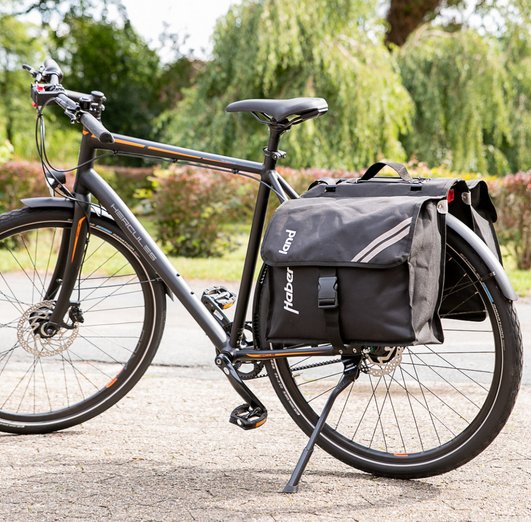 Haberland Doppeltasche Giga Schwarz 4 Haberland Doppeltasche Giga Schwarz – Bild 2