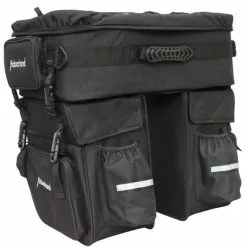 Haberland Dreifachpacktasche Schwarz