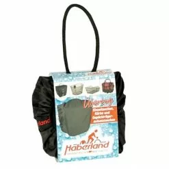 Haberland Regenschutzhaube Für Gepäckträgertasche/Einzeltaschen/Körbe Schwarz