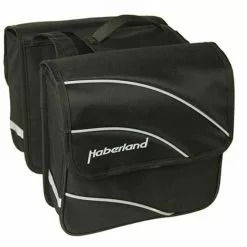 Haberland Doppeltasche Kim S 20" Schwarz
