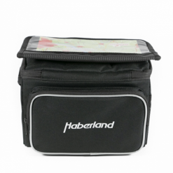 Haberland Lenkertasche Classic Inkl. Klickfix Adapter Ø 22-26 Mm Schwarz