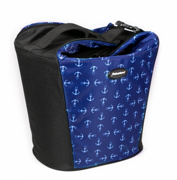 Haberland Lenkertasche Britta Blau 4 Haberland Lenkertasche Britta Blau – Bild 2