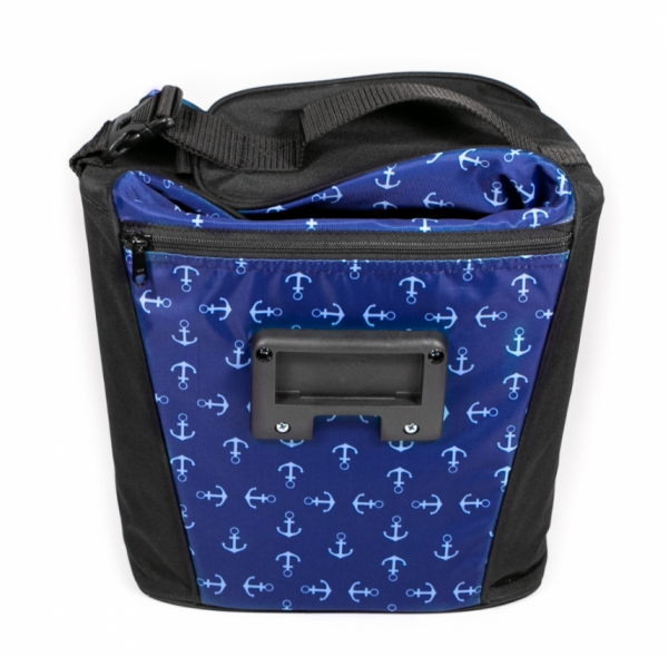 Haberland Lenkertasche Britta Blau 5 Haberland Lenkertasche Britta Blau – Bild 3