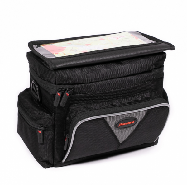 Haberland Lenkertasche Maxi Inkl. KLICKfix E-Adapter Schwarz 3 Haberland Lenkertasche Maxi Inkl. KLICKfix E-Adapter Schwarz