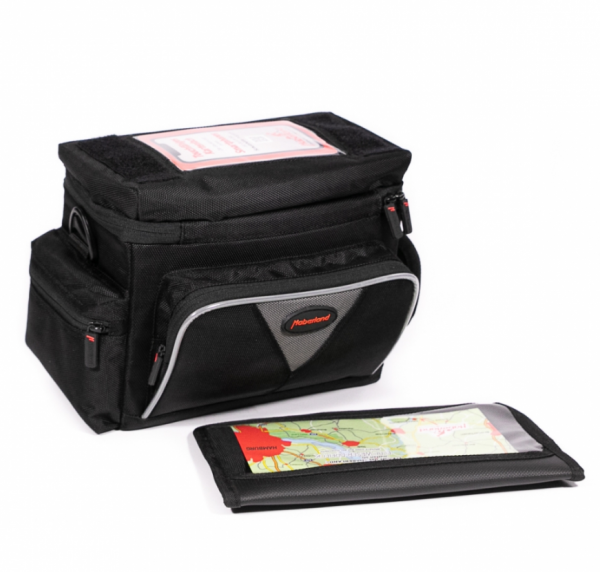 Haberland Lenkertasche Maxi Inkl. KLICKfix E-Adapter Schwarz 5 Haberland Lenkertasche Maxi Inkl. KLICKfix E-Adapter Schwarz – Bild 3