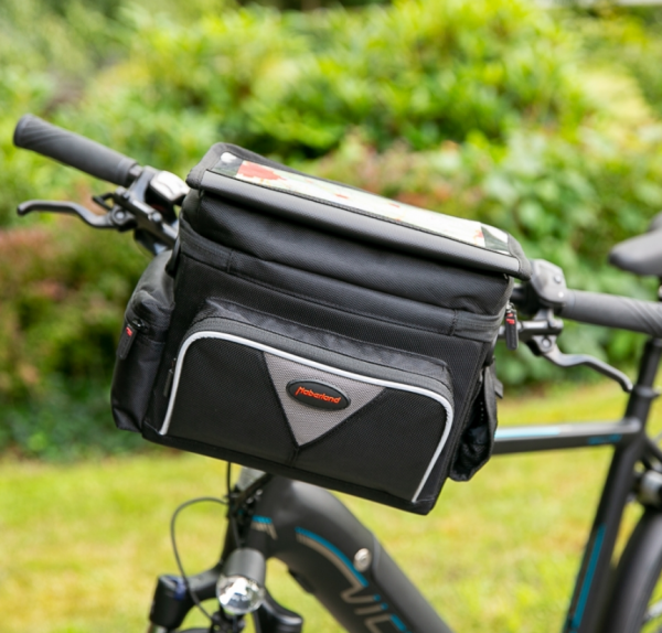 Haberland Lenkertasche Maxi Inkl. KLICKfix E-Adapter Schwarz 6 Haberland Lenkertasche Maxi Inkl. KLICKfix E-Adapter Schwarz – Bild 4