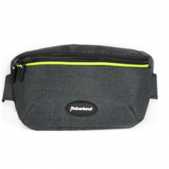 Haberland Bauch-/Lenkertasche Crossbody Anthrazit/grün