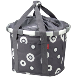 Reisenthel KLICKfix Bikebasket Tasche Bubbles Anthracite