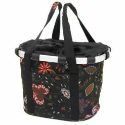 Reisenthel KLICKfix Bikebasket Tasche Folklore Schwarz