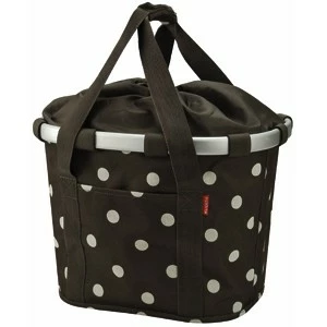Reisenthel KLICKfix Bikebasket Tasche Mocca Dots 3 Reisenthel KLICKfix Bikebasket Tasche Mocca Dots