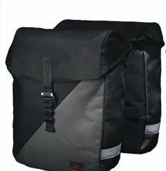 Racktime Doppelpacktasche Vida Dust Grau