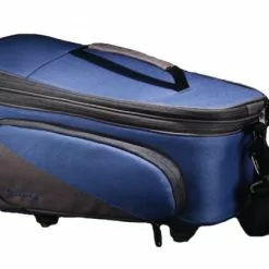 Racktime Gepäckträgertasche Talis Plus Trunk Bag Berry Blue/stone Grau