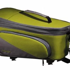 Racktime Gepäckträgertasche Talis Plus Trunk Lime Green/stone Grau