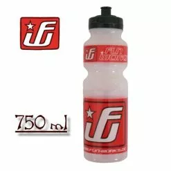 Fun Works Trinkflasche Rot / Transparent 750ml
