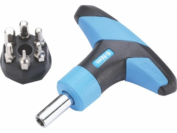 BBB Drehmomentschlüssel TorqueFix 6Nm. BTL-119 Schwarz/blau 3 BBB Drehmomentschlüssel TorqueFix 6Nm. BTL-119 Schwarz/blau