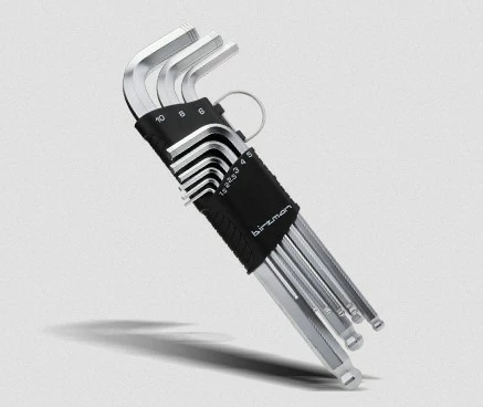 Birzman Innensechskant-Schlüssel Set (9-teilig) 3 Birzman Innensechskant-Schlüssel Set (9-teilig)