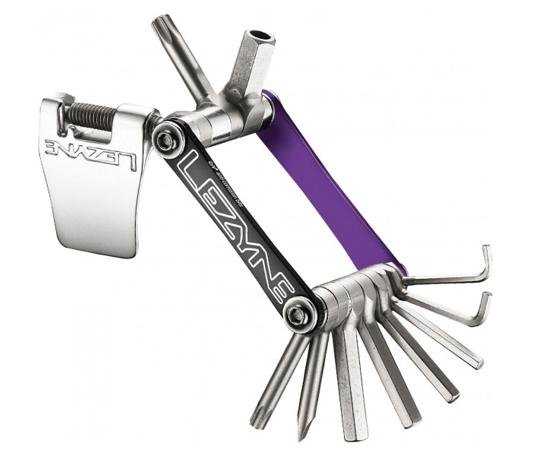 Lezyne Multifunktionswerkzeug V16 Schwarz 3 Lezyne Multifunktionswerkzeug V16 Schwarz