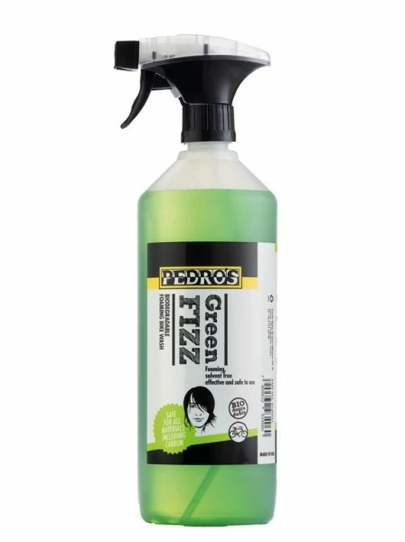 Pedros Fahrradreiniger Green Fizz 1l, Sprühflasche 3 Pedros Fahrradreiniger Green Fizz 1l, Sprühflasche
