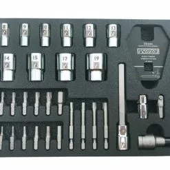 Pedros Pro Bit Und Sockel Set 31-teilig