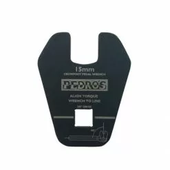 Pedros Crowfoot Pedalschlüssel 3/8" Drive, 15mm