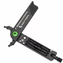 Wolf-tooth Wolf Tooth Multitool 8-Bit Black-Green