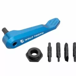 Wolf-tooth Wolf Tooth Axle Handle Multitool Blue