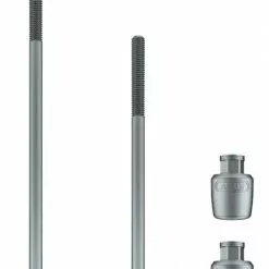 Abus Diebstahlsicherung NutFix Axle-Set Silber