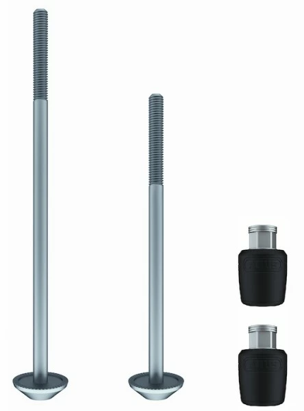 Abus Diebstahlsicherung NutFix Axle-Set Schwarz 3 Abus Diebstahlsicherung NutFix Axle-Set Schwarz