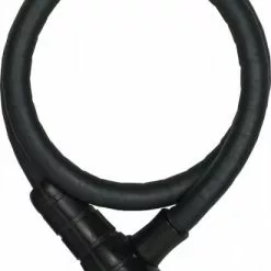 Abus Panzerkabelschloss Microflex 6615K Schwarz 15mm/85cm