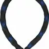 Abus Kettenschloss Steel-O-Chain Ivera Schwarz/Blau 7mm/85cm