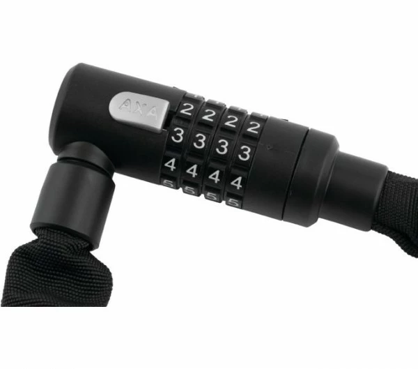 AXA Kettenschloss Newton Code+ 100 Schwarz 5 AXA Kettenschloss Newton Code+ 100 Schwarz – Bild 3