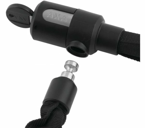 AXA Kettenschloss Newton Kompakt 80 Schwarz 4 AXA Kettenschloss Newton Kompakt 80 Schwarz – Bild 2