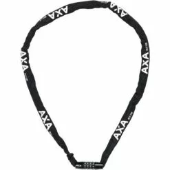 AXA Kettenschloss Rigid Code 120 Schwarz