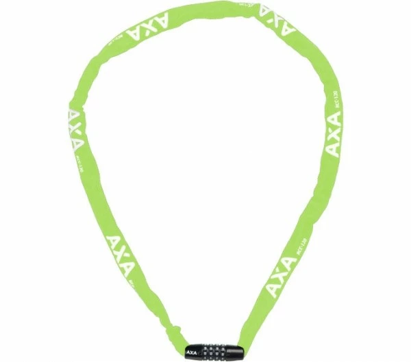 AXA Kettenschloss Rigid Code 120 Neongelb 3 AXA Kettenschloss Rigid Code 120 Neongelb