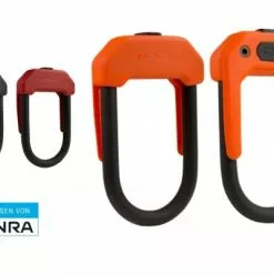 Hiplok DX Wearable D Lock, Mit Einzigartiger Clip-Funktion, Schwarz