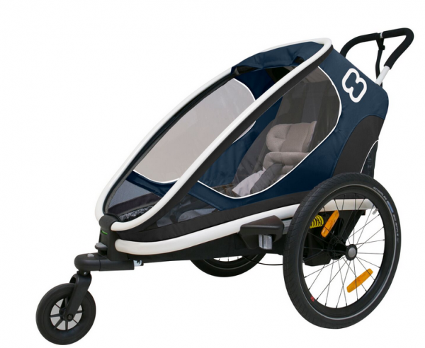 Hamax Outback One Multifunktionaler Kinderfahrradanhänger Navy 3 Hamax Outback One Multifunktionaler Kinderfahrradanhänger Navy