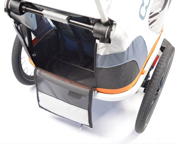Hamax Outback One Multifunktionaler Kinderfahrradanhänger Navy 5 Hamax Outback One Multifunktionaler Kinderfahrradanhänger Navy – Bild 3