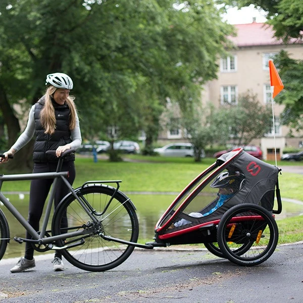 Hamax Outback One Multifunktionaler Kinderfahrradanhänger Navy 7 Hamax Outback One Multifunktionaler Kinderfahrradanhänger Navy – Bild 5