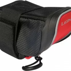Lezyne Satteltasche Micro Caddy 0,23 L / Schwarz-rot