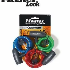 Master Lock Kabelschloss 8127 TRI Familypack 1,8m X 8mm