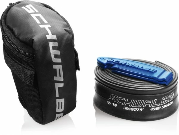 Schwalbe Schlauchtasche 26" MTB 13 SV Schlauch Mit Reifenheber 3 Schwalbe Schlauchtasche 26" MTB 13 SV Schlauch Mit Reifenheber