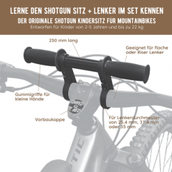 Shotgun MTB Kindersitz/Lenker Set -Deuter Verkäufe image ZU SG 0001 3 600x600